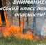По данным ФГБУ «Верхне-Волжское УГМС», в период с 5 по 8 августа 2025 г. местами по Нижегородской области ожидается высокая (4 класс) пожароопасность лесов и торфяников. - Краснобаковский муниципальный округ